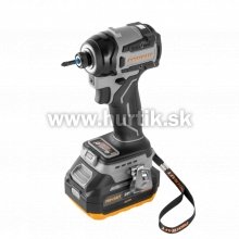 Aku rázový uťahovač ID20A [20V, 1x aku 4,0Ah, nabíjačka, kufor]
