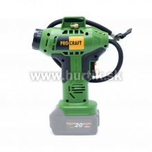 Aku kompresor LK20 [20V, bez aku, nabíjačky, krabica]