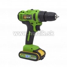 Aku skrutkovač PA18C / 18V, 2x Aku 1,5Ah, nabíjačka, krabica/