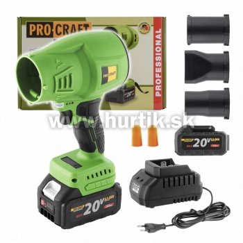 Aku fukár PB18 [20V, 1x aku 3,0Ah, nabíjačka, krabica]