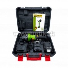 Aku brúska PGA20 / 20V, 2x Aku 4Ah, nabíjačka, kufor/