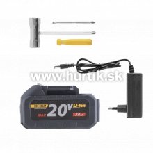 Aku vyžínač PTA24BL [20V, 1x aku 3,0Ah, nabíjačka, krabica]