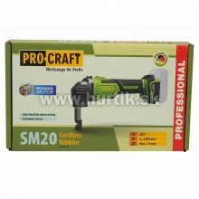 Aku prestrihovač SM20 [20V, bez aku, nabíjačky, krabica]