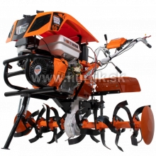 Rotavátor benzínový s elektrickým štartovaním 4-takt, 918K (SET), záber 110cm, RURIS / 18HP