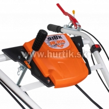 Rotavátor benzínový s elektrickým štartovaním 4-takt, 918K (SET), záber 110cm, RURIS / 18HP