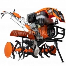 Rotavátor benzínový s elektrickým štartovaním 4-takt, 918K (SET), záber 110cm, RURIS / 18HP