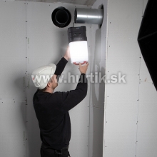 Aku lampa LED AREA 10 CAS 360° (+ 230V)  / 10000 lm [18V CAS systém, bez aku, nabíjačky, krabica]
