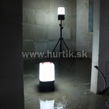 Aku lampa LED AREA 10 CAS 360° (+ 230V)  / 10000 lm [18V CAS systém, bez aku, nabíjačky, krabica]