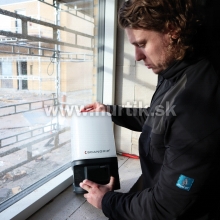 Aku lampa LED AREA 10 CAS 360° (+ 230V)  / 10000 lm [18V CAS systém, bez aku, nabíjačky, krabica]