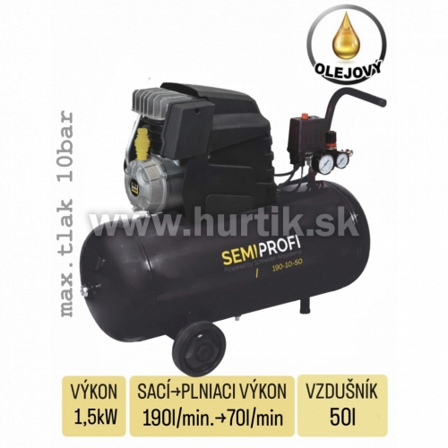 Kompresor Semi Profi 190-10-50