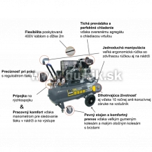 Kompresor UniMaster UNM 510-10-90 D, 400V