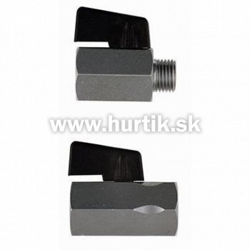 Ventil guľový G1/4i x G1/4a