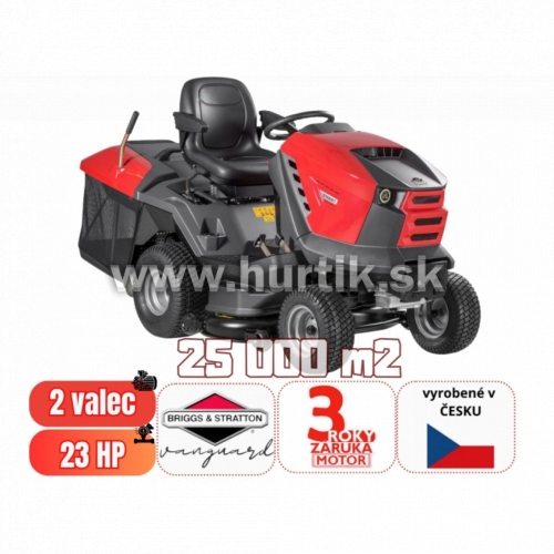 _Traktor trávny STARJET Exclusive UJ 102-23 P4 + UZÁVIERKA, záber 102cm, B&S VANGUARD / 23HP - 2 valec