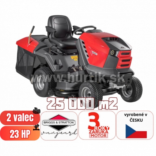 _Traktor trávny STARJET Exclusive UJ 102-23 P4 + UZÁVIERKA, záber 102cm, B&S VANGUARD / 23HP - 2 valec