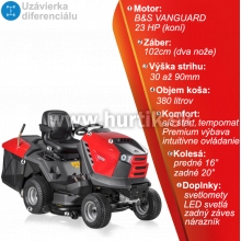 _Traktor trávny STARJET Exclusive UJ 102-23 P5, záber 102cm, B&S profesional VANGUARD / 23HP - 2 valec