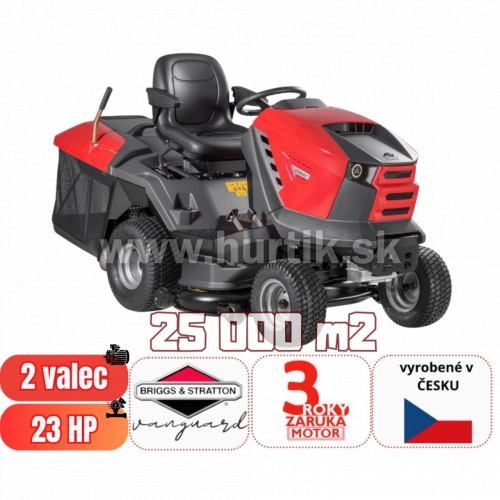 _Traktor trávny STARJET Exclusive UJ 102-23 P5, záber 102cm, B&S profesional VANGUARD / 23HP - 2 valec
