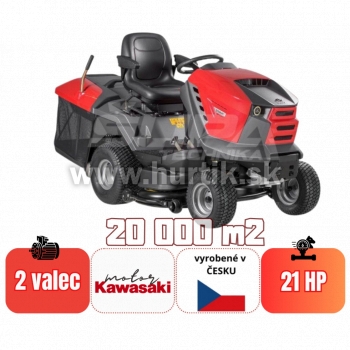 Traktor trávny STARJET Exclusive UJ 102-23 P5, záber 102cm,Kawasaki FS 651V / 21HP - 2 valec