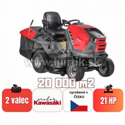 Traktor trávny STARJET Exclusive UJ 102-23 P5, záber 102cm,Kawasaki FS 651V / 21HP - 2 valec
