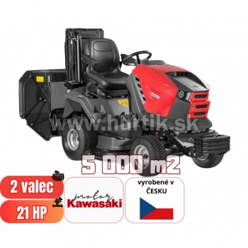 _Traktor trávny STARJET Exclusive UJ 102-23 P5 + ZDVIH KOŠA, záber 102cm, Kawasaki FS 651 / 21HP - 2 valec