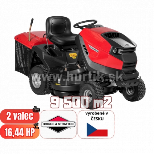 _Traktor trávny CHALLENGE MJ 102 BS Plus + UZÁVIERKA, záber 102cm, Briggs&Stratton Intek 7220 series / 16,44HP - 2 valec
