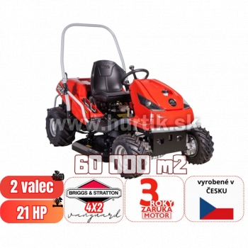 _Traktor mulčovací na vysokú trávu CROSSJET SC 92-21 - 4x2, záber 92cm, B&S profesional VANGUARD / 21HP - 2 valec