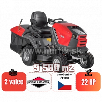 _Traktor trávny CHALLENGE MJ 102-22 + UZÁVIERKA, záber 102cm, Briggs&Stratton Intek 7220 / 22HP - 2 valec