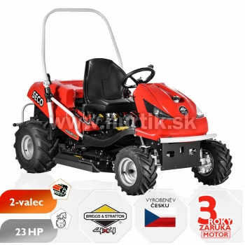 _Traktor mulčovací na vysokú trávu CROSSJET SC 92-23 - 4x4, záber 92cm, B&S profesional VANGUARD / 23HP - 2 valec