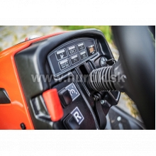 _Traktor mulčovací na vysokú trávu GOLIATH CG V2-23 - 4x2, záber 92cm / 110cm/ 132cm, B&S profesional VANGUARD / 23HP - 2 valec
