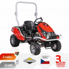 _Traktor mulčovací na vysokú trávu GOLIATH CG V2-23 - 4x2, záber 92cm / 110cm/ 132cm, B&S profesional VANGUARD / 23HP - 2 valec