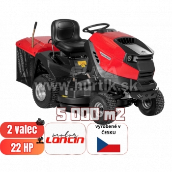_Traktor trávny CHALLENGE MJ 102-22 + UZÁVIERKA, záber 102cm, LONCIN / 22HP - 2 valec