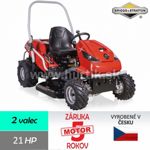 _Traktor mulčovací na vysokú trávu CROSSJET SC 92-21 - 4x2, záber 92cm, B&S profesional VANGUARD / 21HP - 2 valec