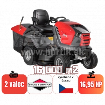 Traktor trávny STARJET UJ P3 - 102 cm, záber 102cm, B&S Intek 7220 / 16,95HP - 2 valec