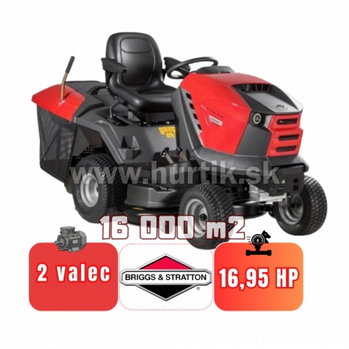 Traktor trávny STARJET UJ P3 - 102 cm, záber 102cm, B&S Intek 7220 / 16,95HP - 2 valec