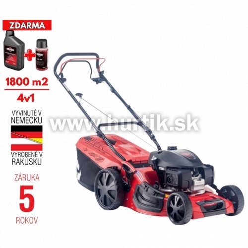 Kosačka benzínová Comfort 5231 SP-H, 4 in ONE, s pohonom, HONDA GCVx 170 / 4,4HP