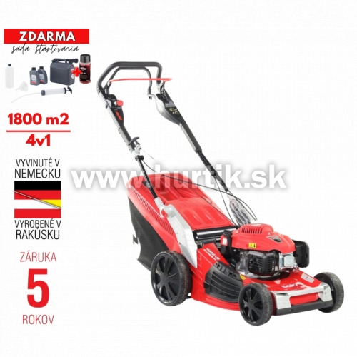 Kosačka benzínová PREMIUM 4852 VS Alu, 4 in ONE, s reguláciou pohonu, AL-KO PRO 170 QSS / 3,5HP