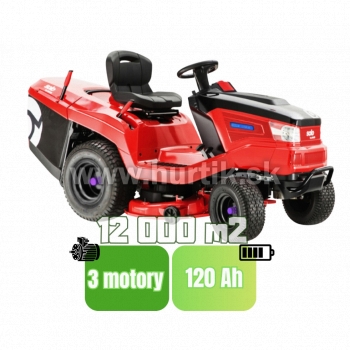 Aku Traktor trávny T 6200 Li-105.2 E PREMIUM, záber 105cm, Lithium-ion batéria 48V, 120 Ah - do 12000m2