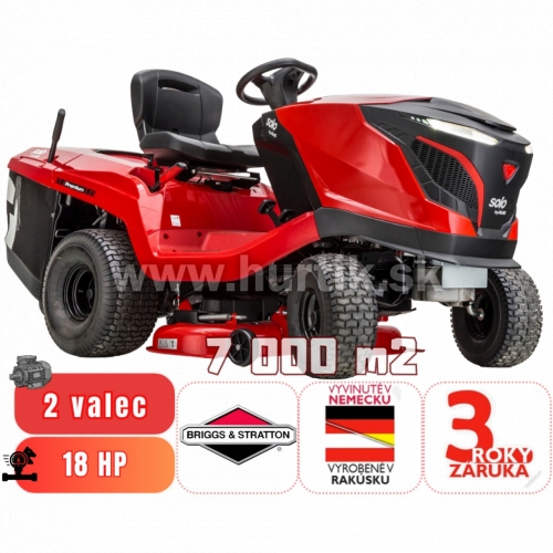 Traktor trávny T 18-95.4 HD V2 PREMIUM, 95cm, B&S Intek 7160 V2 / 18HP - 2 valec