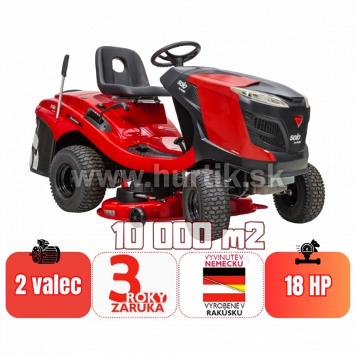 Traktor trávny s bočným vyhadzovaním T 18-111.4 HDS-A V2 Comfort, záber 110cm, AL-KO PRO 600 V2 / 18HP - 2 valec