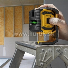 Laser krížový, samonivelačný LAX 300 G (zelený) / do 30m