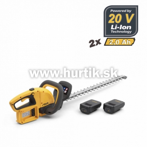 Aku plotostrih HT 300e Kit [20V, 2x2Ah, nabíjačka, krabica]