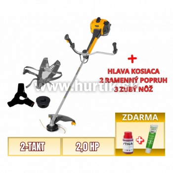 Krovinorez benzínový SBC 750 DX (SBC 646 DX) / 2HP (2-takt)