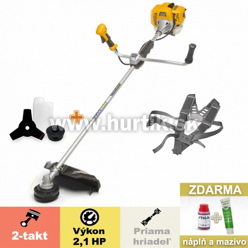 Krovinorez benzínový BC 555 B (SBC 252 D) / 2,1HP (2-takt)