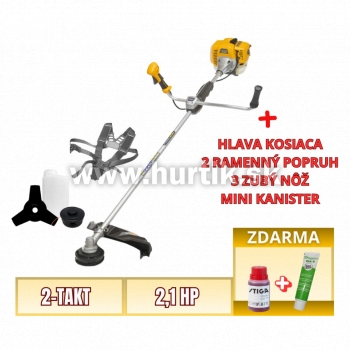 Krovinorez benzínový BC 555 B (SBC 252 D) / 2,1HP (2-takt)