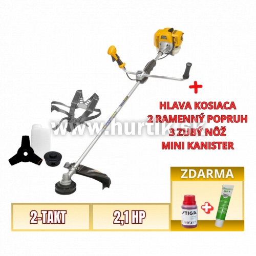 Krovinorez benzínový BC 555 B (SBC 252 D) / 2,1HP (2-takt)