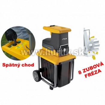 Drvič záhradného odpadu BIOSILENT 2500, 2500 W, 40mm