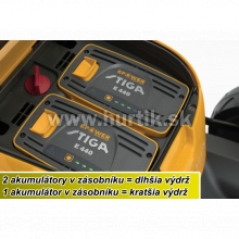 Aku kosačka Collector 548e S Kit [48V, 2x aku 4,0Ah, nabíjačka)