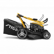 Kosačka benzínová COMBI 748 SE (48 SEQ), 4 in ONE, s pohonom, STIGA ST 140 LS / 3,HP + el_START