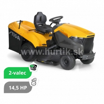 Traktor trávny ESTATE 798 W, záber 98cm, STIGA 600 / 14,5HP - 2 valec