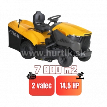 Traktor trávny ESTATE 798 W, záber 98cm, STIGA 600 / 14,5HP - 2 valec