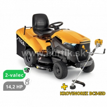 Traktor trávny ESTATE 7102 HW, záber 102cm, STIGA 650 / 14,2HP - 2 valec